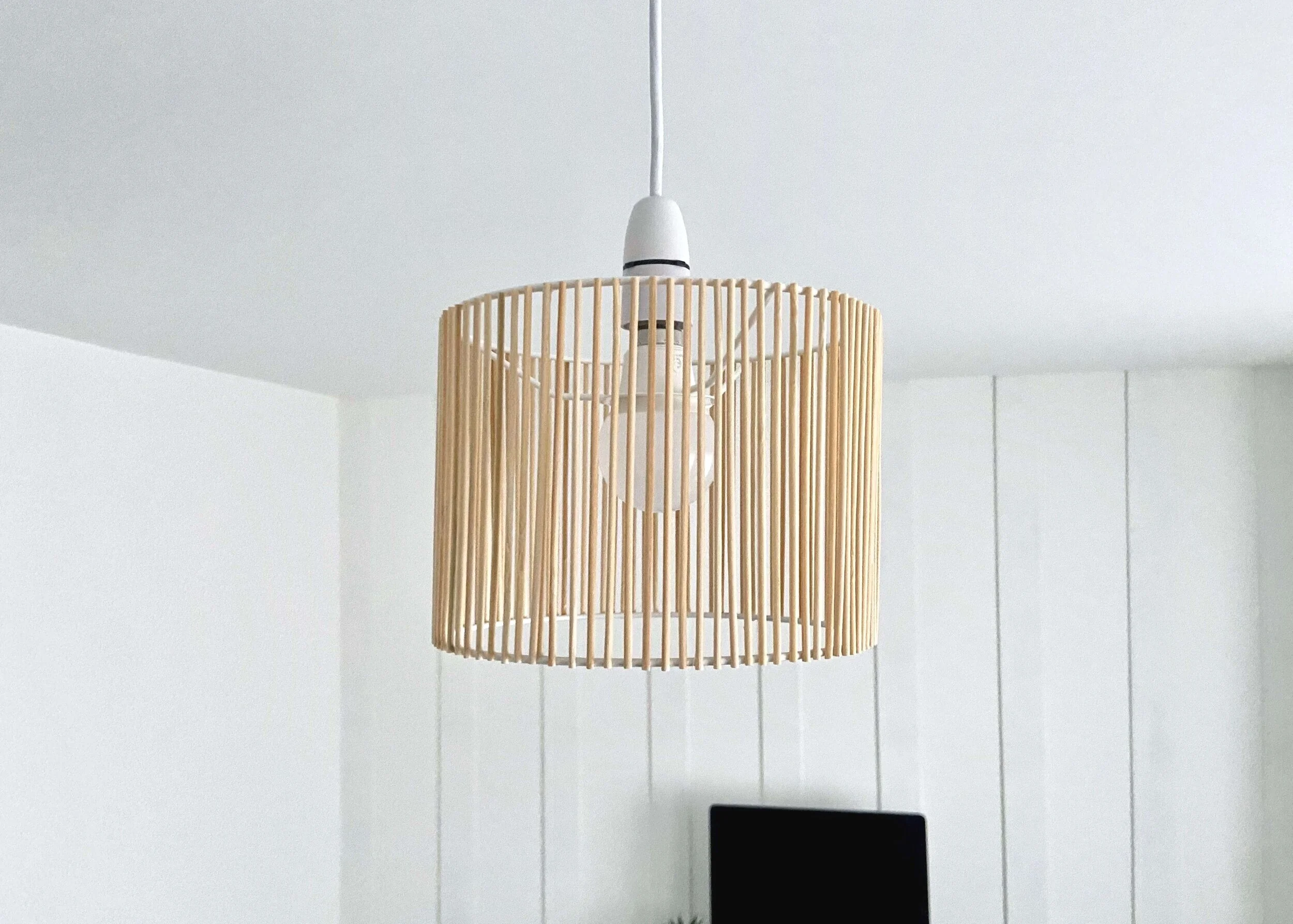 Rattan 2024 lampshade diy